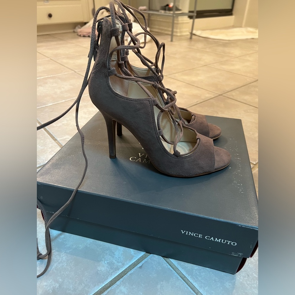 Vince Lace up Heels